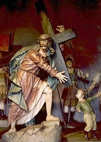 Cristo carregando a Cruz: escultura de Aleijadinho