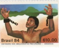 A abolição da escravatura no Brasil ocorreu em 13 de maio de 1888.