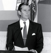 Collor de Mello: presidente brasileiro de 1990 a 1992.