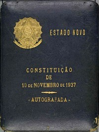 Capa da Constituição de 1937